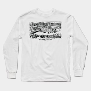 Cedar Rapids - Iowa Long Sleeve T-Shirt